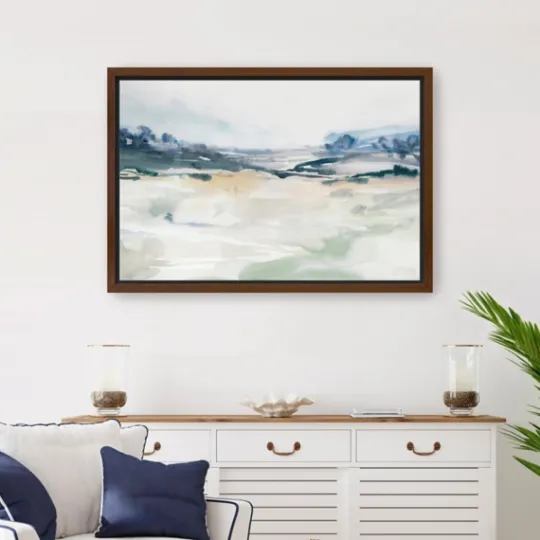 Kirkland's Home Gleaming Basin Framed Canvas Art Print- Framed Art
