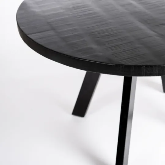 Kirkland's Home Glenn Midnight Wood Dining Table- Dining Tables