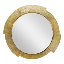 Kirkland's Home Gold Aluminum Kingsley Wall Mirror- Decorative Mirrors