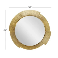 Kirkland's Home Gold Aluminum Kingsley Wall Mirror- Decorative Mirrors