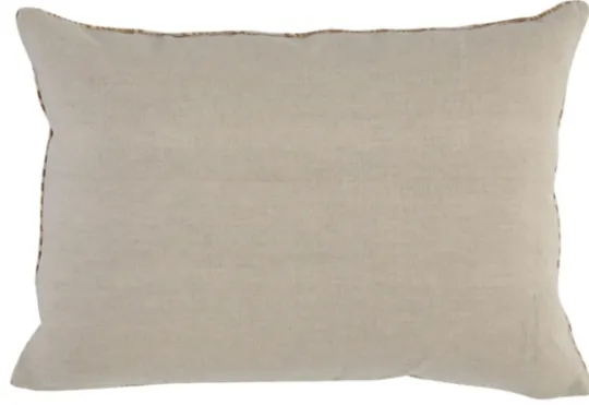 Kirkland's Home Gold And Ivory Haven Lumbar Pillow- Pillows