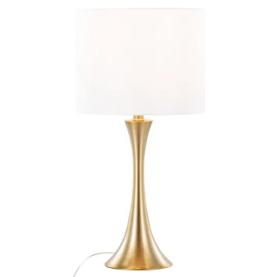 Kirkland's Home Gold And Tapered Table Lamps Set Of 2- Table Lamps