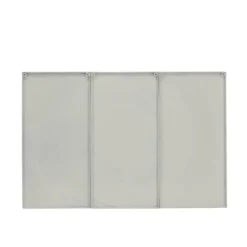 Kirkland's Home Gold And White Abstract Ripple Wall Plaque- Wall Plaques