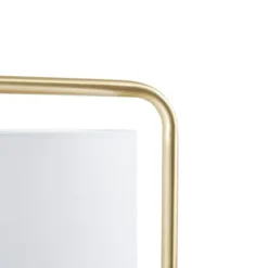 Kirkland's Home Gold Angular Modern Floor Lamp- Floor Lamps