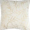 Kirkland's Home Gold Branches Faux Fur Throw Pillow- Pillows
