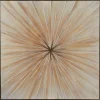 Kirkland's Home Gold Contemporary Burst Framed Canvas Art Print- Canvas Art