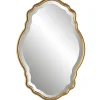 Kirkland's Home Gold Curved Beveled Frame Mirror- Decorative Mirrors