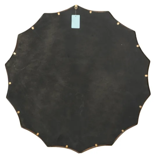 Kirkland's Home Gold Curved Sunburst Wall Mirror- Decorative Mirrors