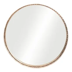 Kirkland's Home Gold Cutout Ancient Ring Framed Mirror- Framed Mirrors