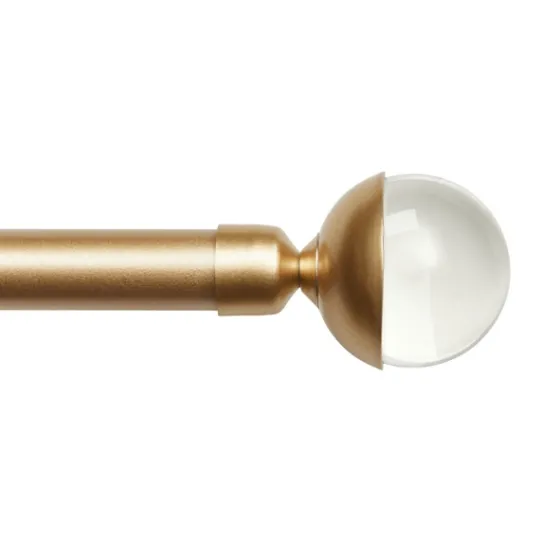 Kirkland's Home Gold Eleanor Curtain Rod Set, 72 In.- Curtain Rods & Hardware