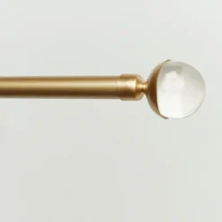 Kirkland's Home Gold Eleanor Curtain Rod Set, 72 In.- Curtain Rods & Hardware