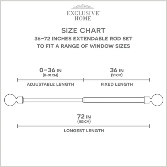 Kirkland's Home Gold Eleanor Curtain Rod Set, 72 In.- Curtain Rods & Hardware
