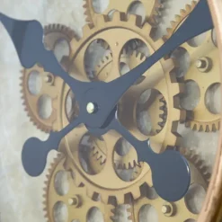 Kirkland's Home Gold Gilded Frame Round Wall Clock- Clocks