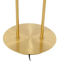 Kirkland's Home Gold Iron Arch Base Floor Lamp- Floor Lamps