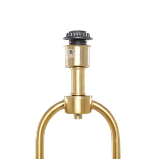 Kirkland's Home Gold Iron Arch Base Floor Lamp- Floor Lamps
