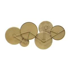 Kirkland's Home Gold Layered Plates With Mirrors Wall Plaque- Wall Plaques