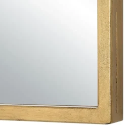 Kirkland's Home Gold Leaf Arched Frame Wall Mirror- Decorative Mirrors