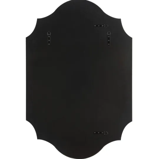 Kirkland's Home Gold Leaf Curved Metal Wall Mirror- Decorative Mirrors
