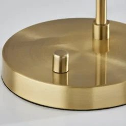Kirkland's Home Gold Metal And Dual Glass Shade Table Lamp- Table Lamps