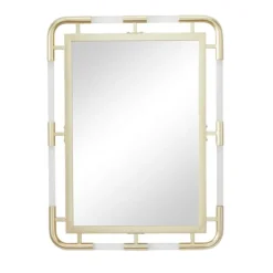 Kirkland's Home Gold Metal Brielle Wall Mirror- Decorative Mirrors