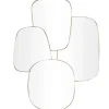 Kirkland's Home Gold Metal Caspian Wall Mirror- Decorative Mirrors