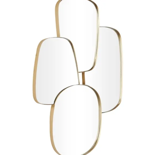 Kirkland's Home Gold Metal Caspian Wall Mirror- Decorative Mirrors