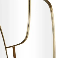 Kirkland's Home Gold Metal Caspian Wall Mirror- Decorative Mirrors