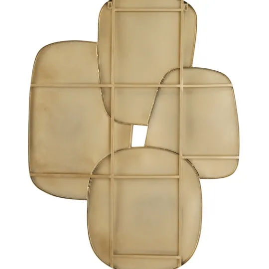 Kirkland's Home Gold Metal Caspian Wall Mirror- Decorative Mirrors