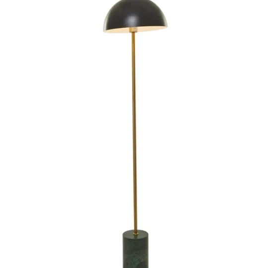 Kirkland's Home Gold Metal Dome Shade Floor Lamp- Floor Lamps