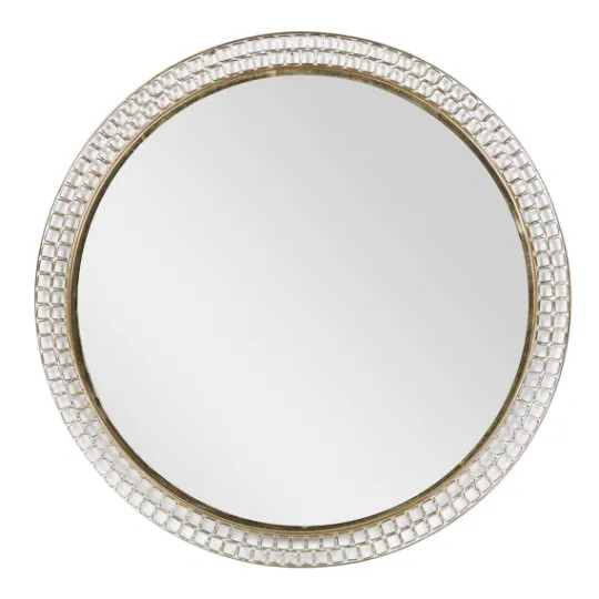 Kirkland's Home Gold Metal Frame Wall Mirror- Decorative Mirrors