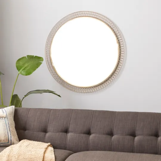 Kirkland's Home Gold Metal Frame Wall Mirror- Decorative Mirrors