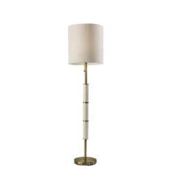Kirkland's Home Gold Metal Trellis Accented Floor Lamp- Floor Lamps