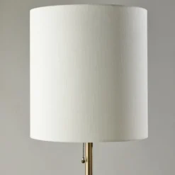 Kirkland's Home Gold Metal Trellis Accented Floor Lamp- Floor Lamps