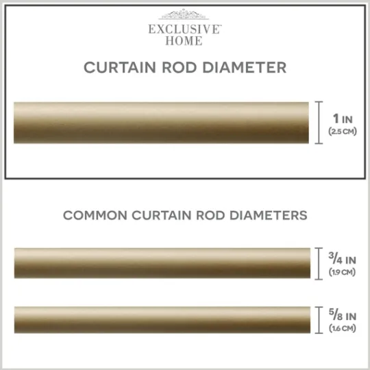 Kirkland's Home Gold Open Sphere Curtain Rod, 72 In.- Curtain Rods & Hardware