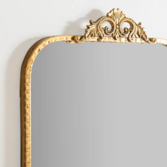 Kirkland's Home Gold Ornate Carved Large Wall Mirror- Decorative Mirrors