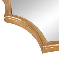 Kirkland's Home Gold Ornate Scalloped Mirror- Decorative Mirrors