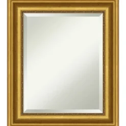 Kirkland's Home Gold Patina Scalloped Frame Mirror- Decorative Mirrors