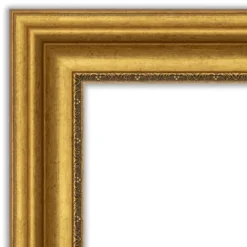 Kirkland's Home Gold Patina Scalloped Frame Mirror- Decorative Mirrors