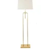 Kirkland's Home Gold Salinas Metal Floor Lamp- Floor Lamps