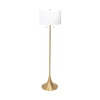 Kirkland's Home Gold Sleek Modern Floor Lamp- Floor Lamps