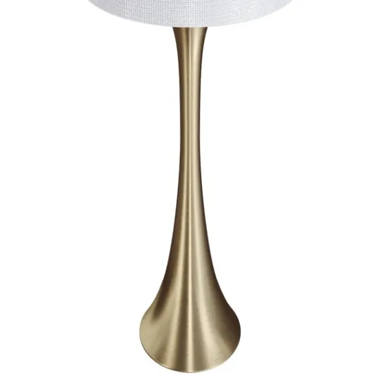 Kirkland's Home Gold Sparkle Shade Tapered Table Lamps, Set Of 2- Table Lamps