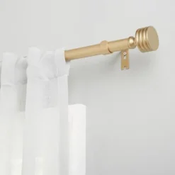 Kirkland's Home Gold Stacked Cylinder Curtain Rod, 72 In.- Curtain Rods & Hardware