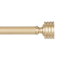 Kirkland's Home Gold Stacked Cylinder Curtain Rod, 120 In.- Curtain Rods & Hardware