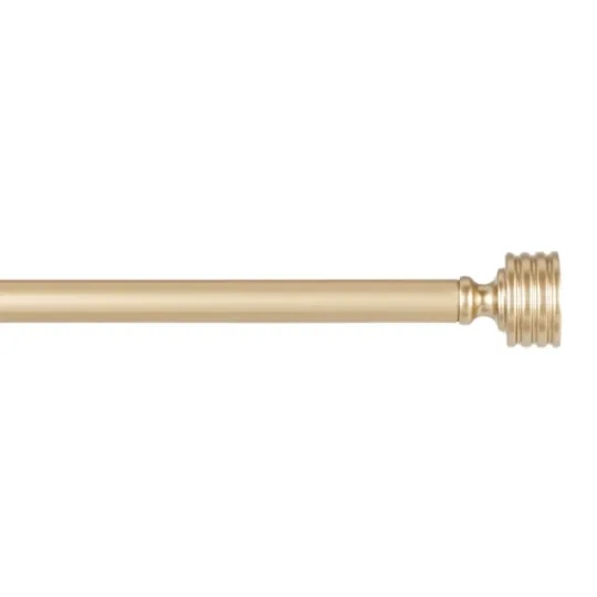 Kirkland's Home Gold Stacked Cylinder Curtain Rod, 120 In.- Curtain Rods & Hardware