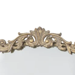 Kirkland's Home Gold Studded Scroll Arched Mirror, 42 In.- Decorative Mirrors