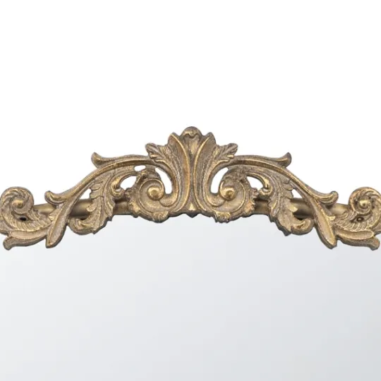 Kirkland's Home Gold Studded Scroll Arched Mirror, 36 In.- Decorative Mirrors