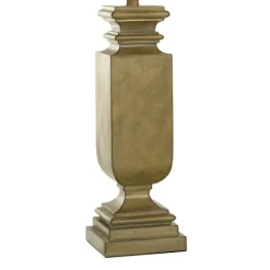 Kirkland's Home Gold Traditional Rectangular Table Lamp- Table Lamps