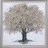 Kirkland's Home Gold Tree Rice Paper Framed Art Print- Framed Art