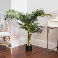 Kirkland's Home Golden Cane Palm Tree, 4 Ft.- Trees & Topiaries