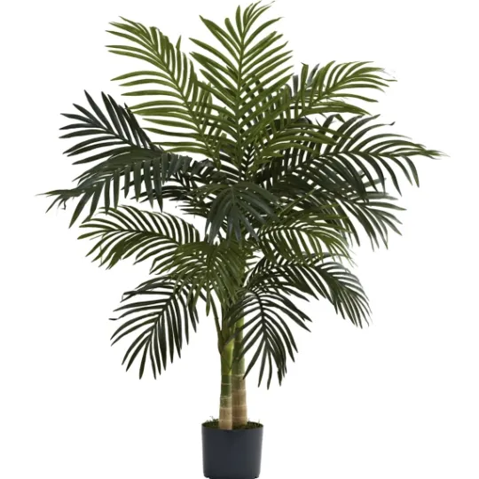 Kirkland's Home Golden Cane Palm Tree, 4 Ft.- Trees & Topiaries